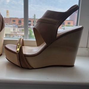 Halston Heritage Platform Sandals